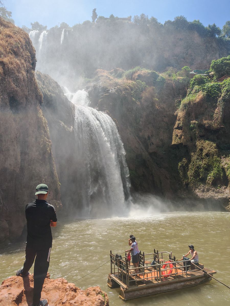 La cascade d'Ouzoud