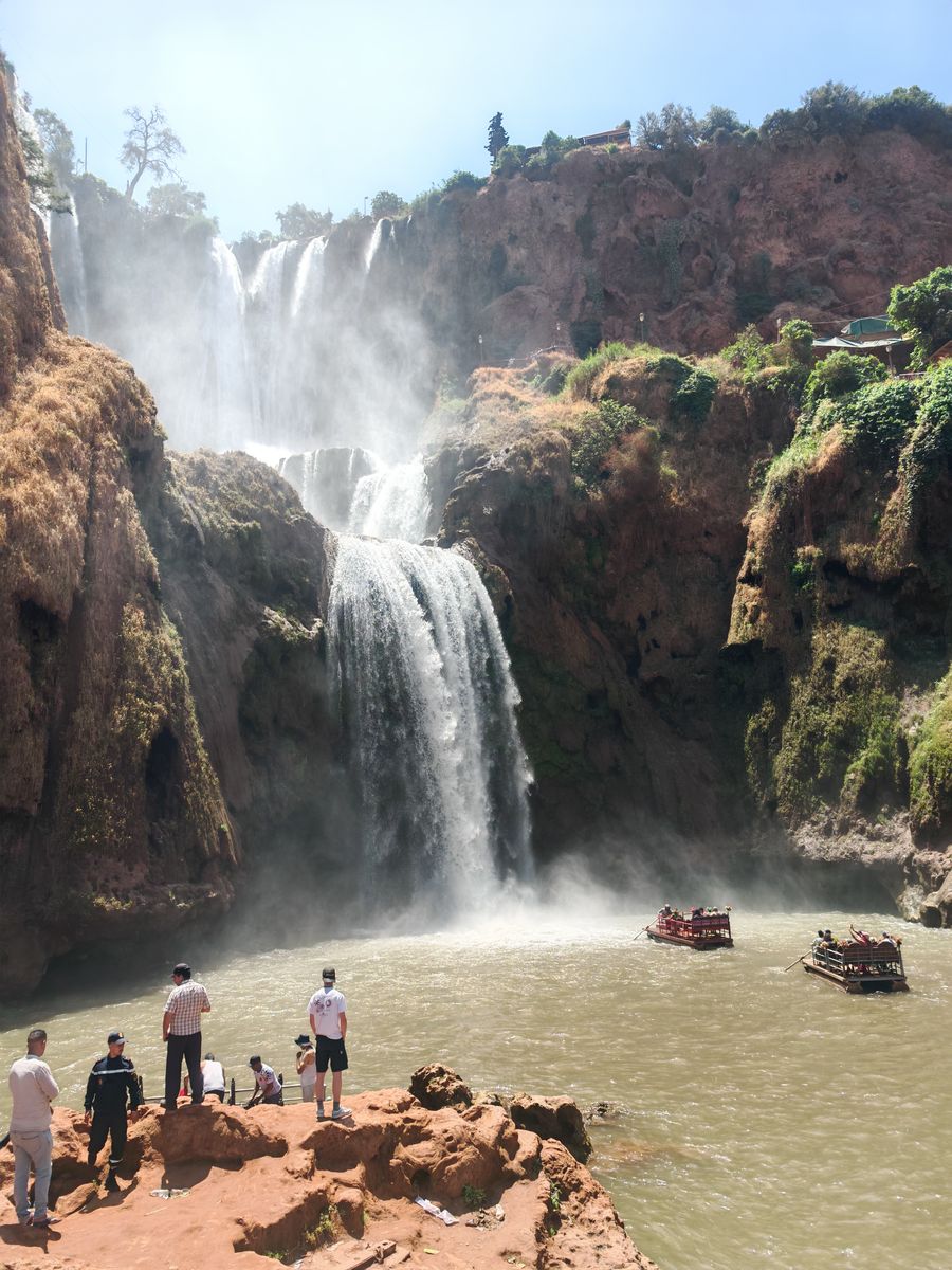 La cascade d'Ouzoud