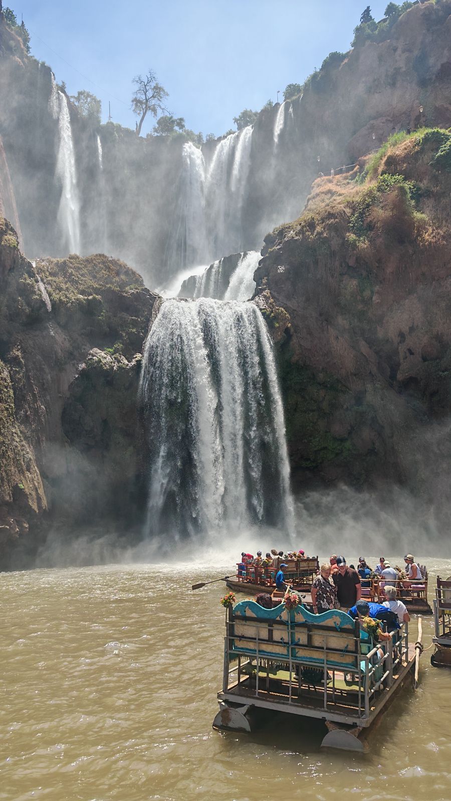 cascade et le bassin