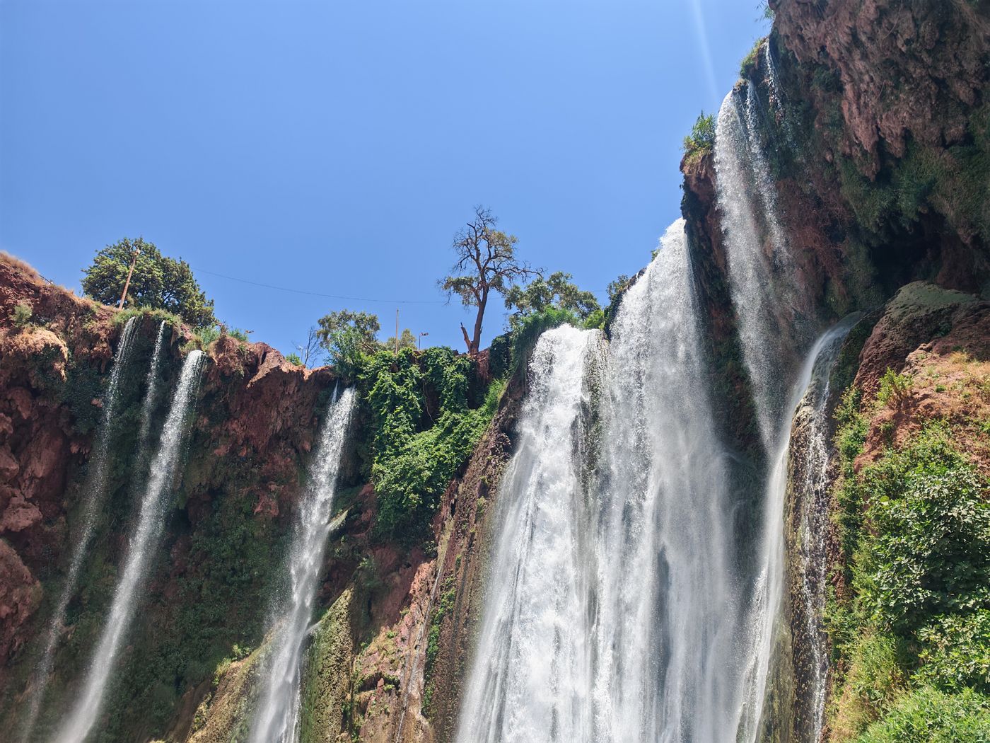 Les chutes du haut