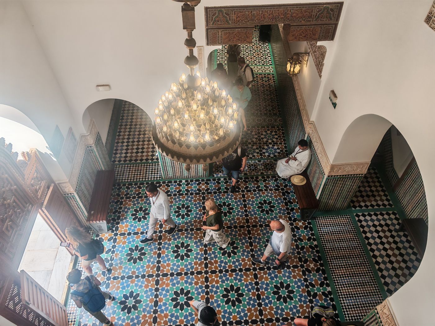 Vu sur le hall d'entrée