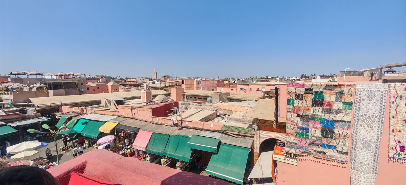 Vu de la terrasse