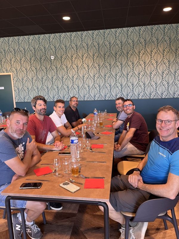 Repas avec les collègues