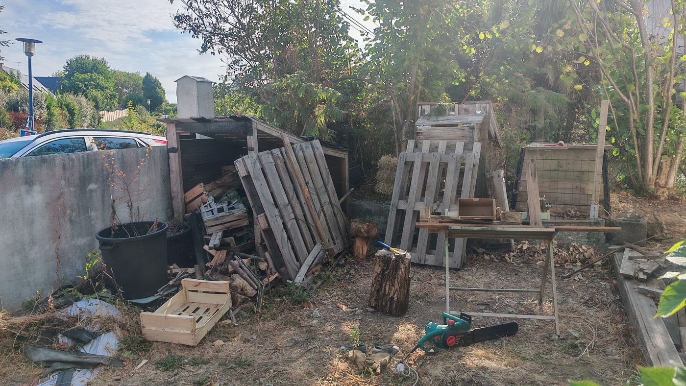Et c'est reparti pour le bois et rangement (partie 1)