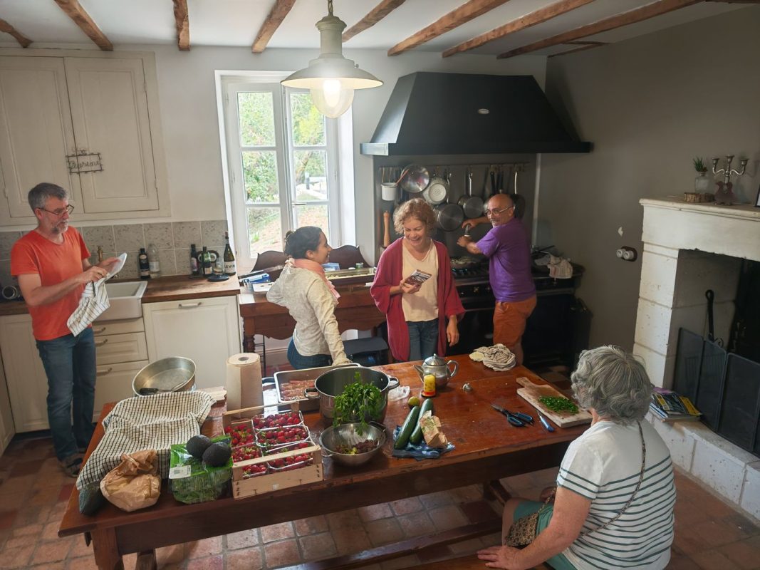 Agitation en Cuisine pour ne pas être en retard