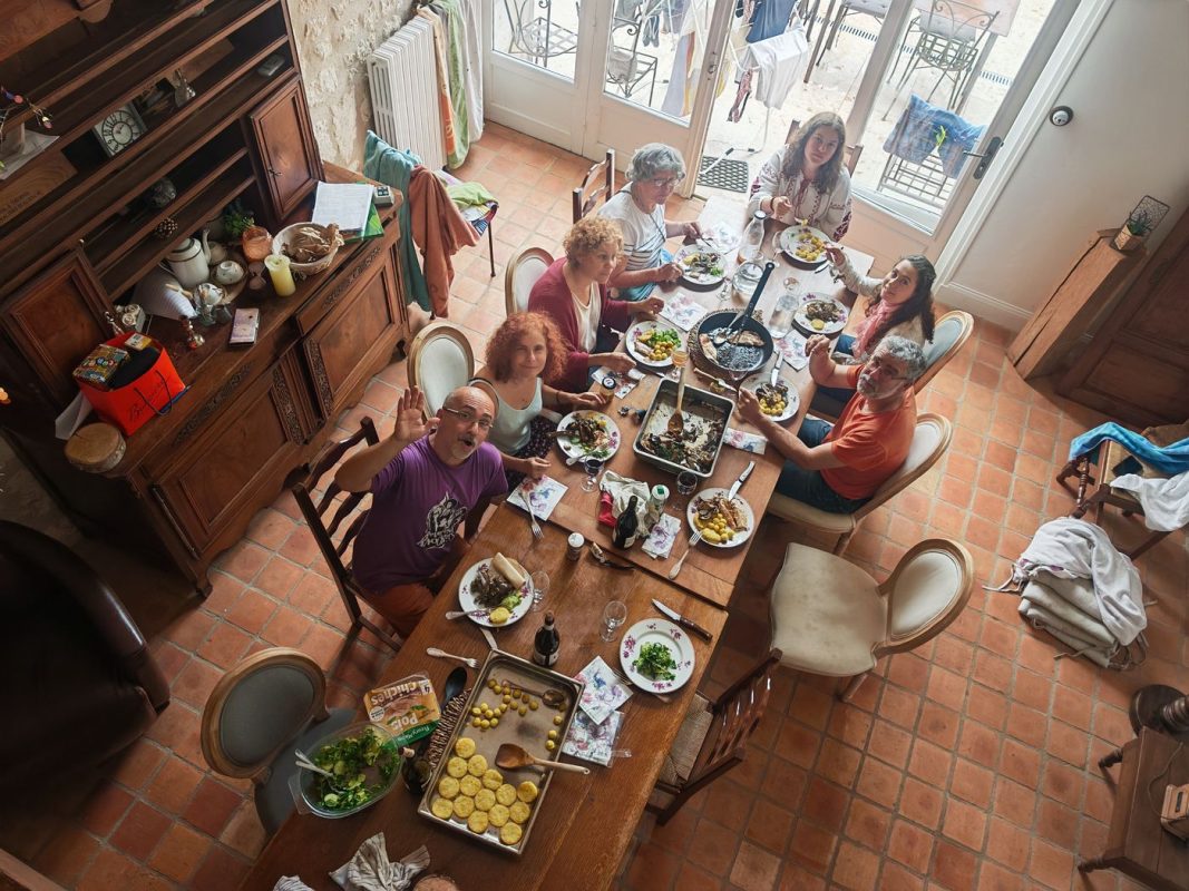 Repas d'anniversaire de Salomé