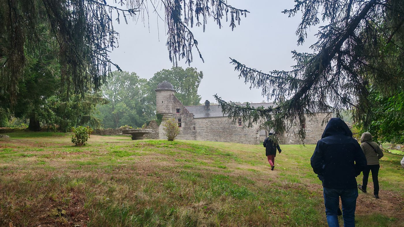 Approche du château