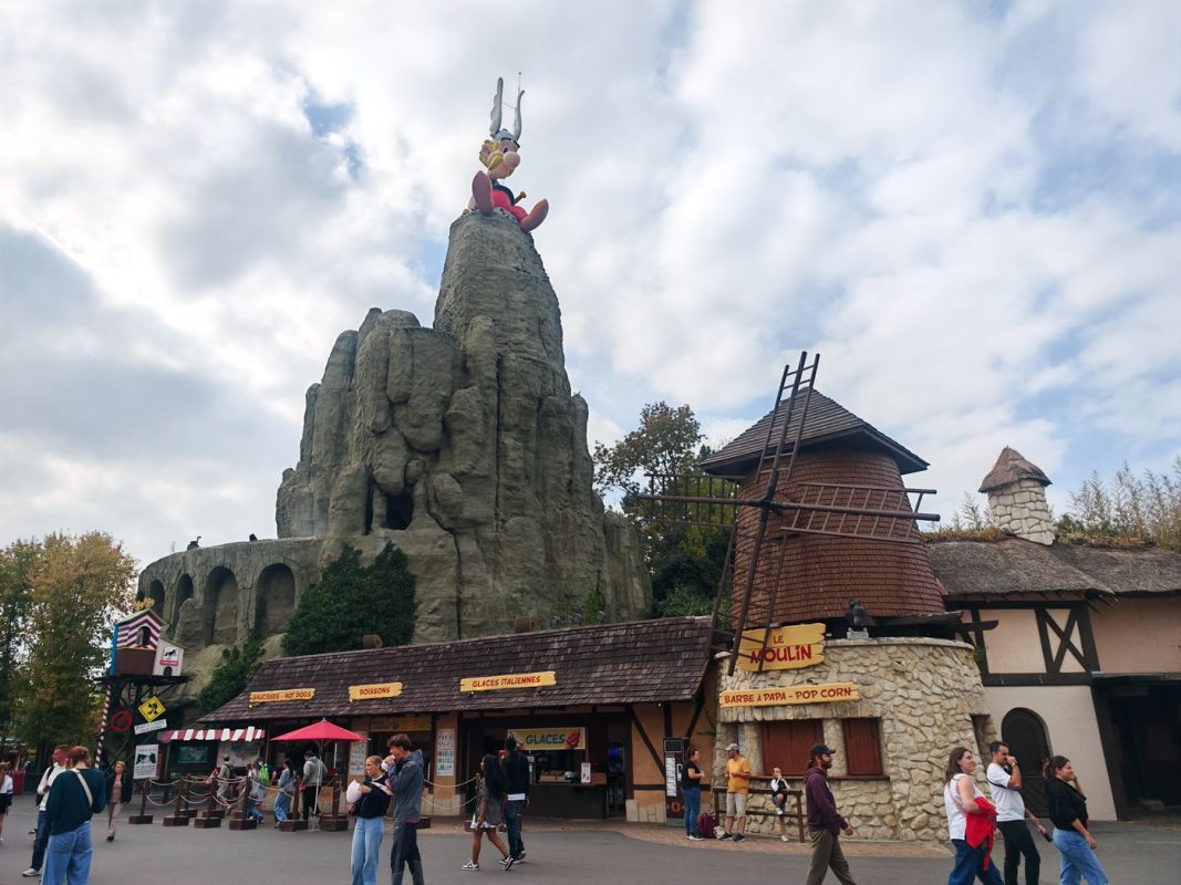 Astérix sur sa montagne