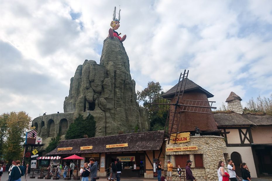 Astérix sur sa montagne