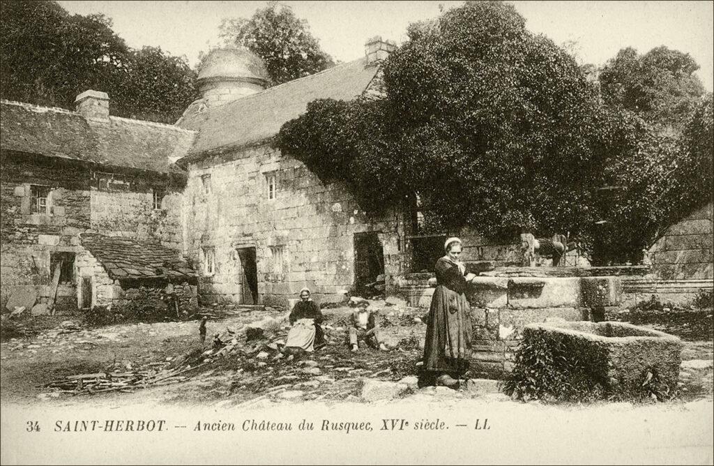 Château de Rusquec - Carte postal 1
