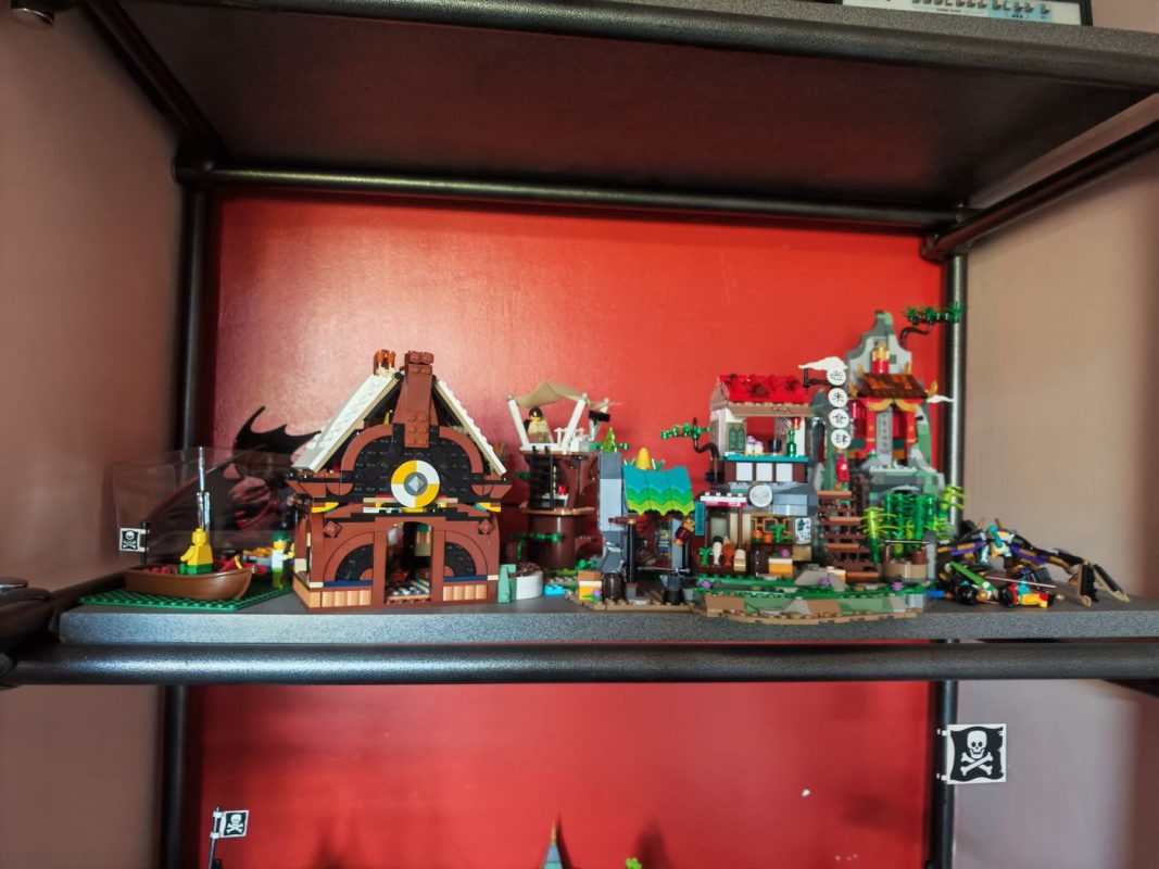 Stock en vrac de set monté