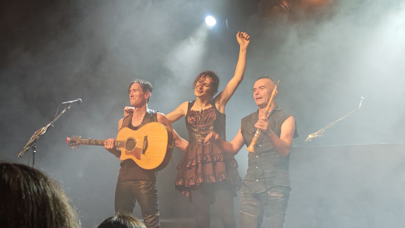 Yannick, Cassie et Odran Plantec