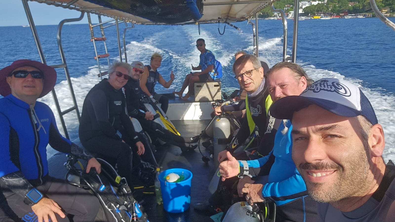 Sur le bateau